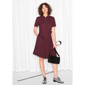 Belted Collared Dress | & Other Stories​